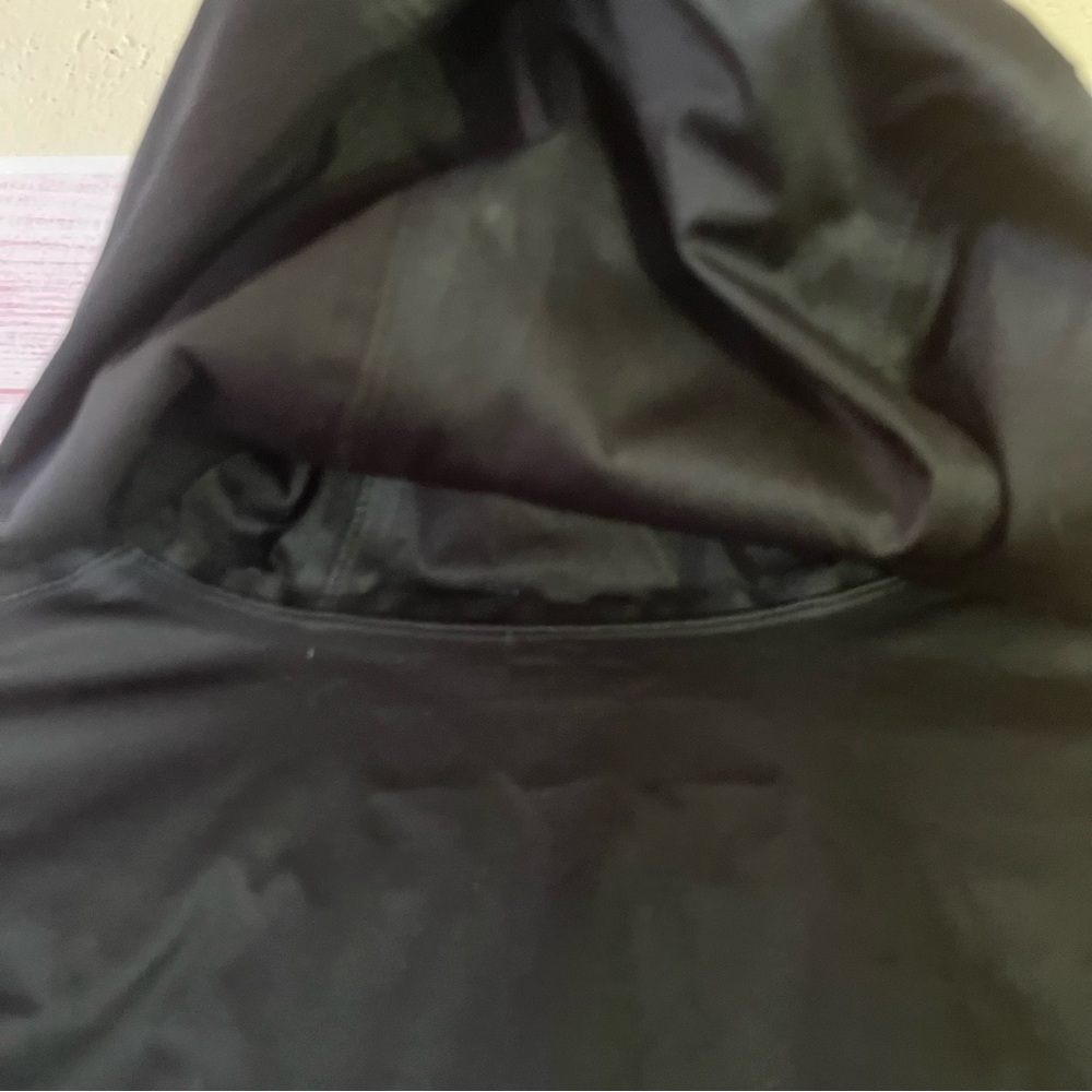 Novara Black Rain Cycling Cape Hooded Poncho Size S/M - Picture 10 of 12